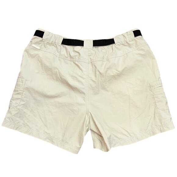 Women's Columbia‎ Belted Nylon 6" Shorts Size Large Outdoors Fishing Lightweight - Picture 3 of 6